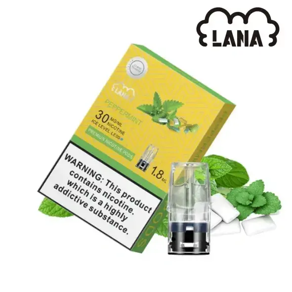LANA-1代-薄荷.webp - BA Cloud 台灣電子煙專賣店|正品煙彈與霧化器